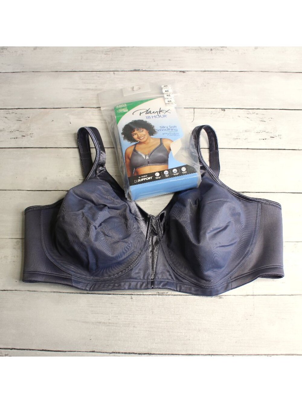 Playtex 18 Hour Women's Bra Plus Size 46C Wire Free Full Figure 4803